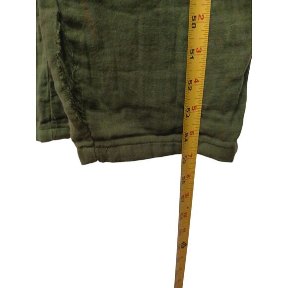 Lumiere Boiler Long Jumpsuit Size S Olive Cargo Gorp Safari Charlie's Angels - Picture 11 of 16